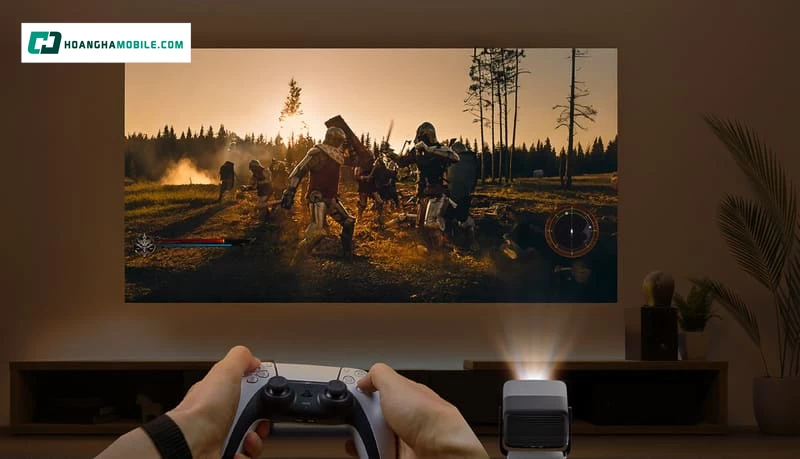 Hình ảnh sắc nét với độ phân giải Full HD trên máy chiếu thông minh JMGO N1S Nano