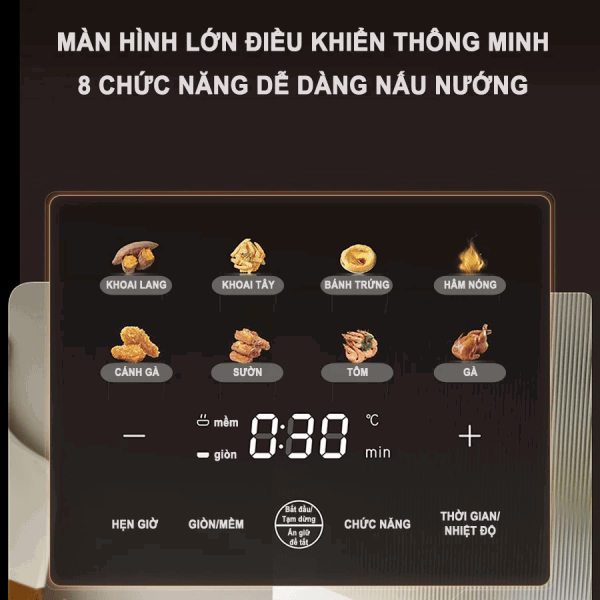 Noi Chien Khong Dau 6 2l 1600w Bear Af 4h16k Qzg H16r3 — ảnh 5