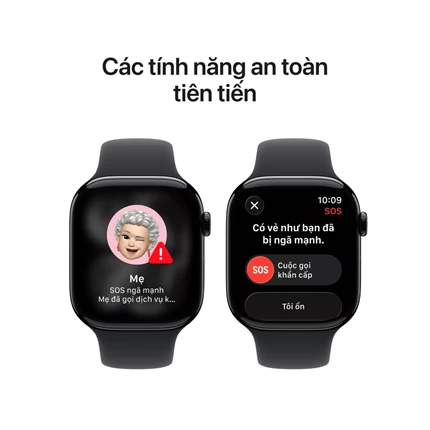 Apple Watch Series 11 GPS, 46mm Viền Nhôm Dây Cao Su S/M — ảnh 7