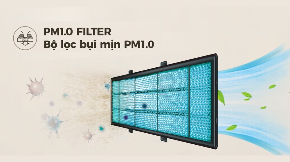 Lọc không khí - Máy lạnh Haier Inverter 1 HP HR-10VSA