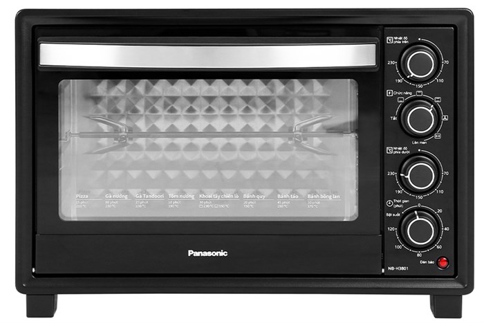 Lò nướng thùng Panasonic 1500W NB-H3801KRA 38 lít — ảnh 2