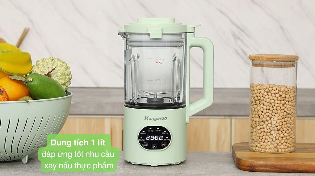 Máy xay sữa hạt đa năng Kangaroo KGHB1G - Dung tích