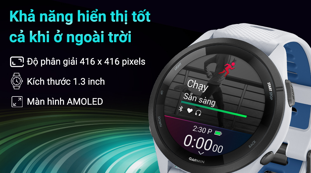 Garmin Forerunner 255 Music - Màn hình chất lượng