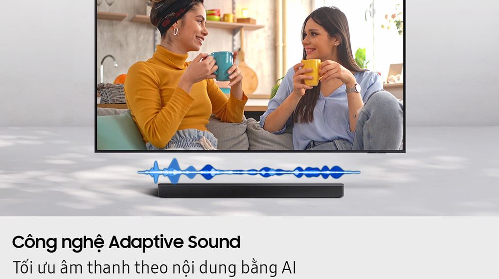 Bộ loa thanh Samsung HW-B650F/XV 370W - Adaptive Sound