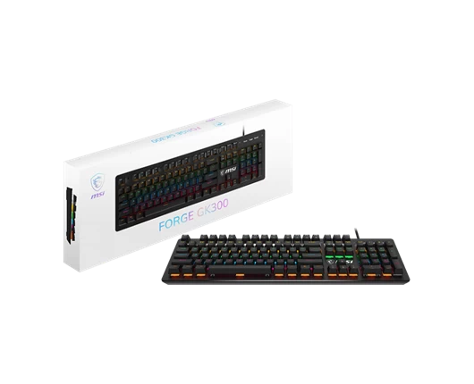 Bàn phím cơ gaming MSI FORGE GK300 — ảnh 6