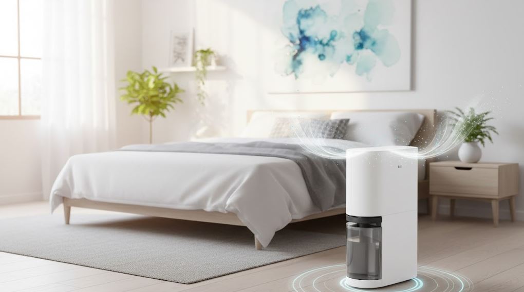 Máy hút ẩm LG Dual Inverter DD20GMWE1.ABAE - Thiết kế