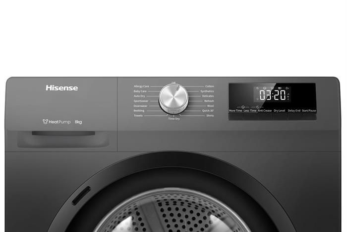 Máy sấy bơm nhiệt Hisense 8 Kg DH80N1T Mẫu — ảnh 6