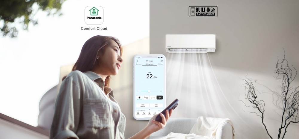 Tính năng kết nối wifi trên Máy Lạnh Panasonic CU/CS-PU9CKH-8D