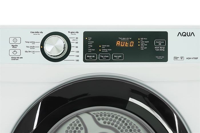 Máy sấy thông hơi Aqua 7 Kg AQH-V700FW — ảnh 5