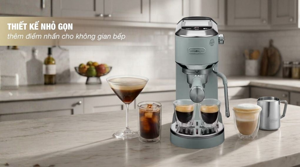Thiết kế - Máy pha cà phê Delonghi EC890.GR