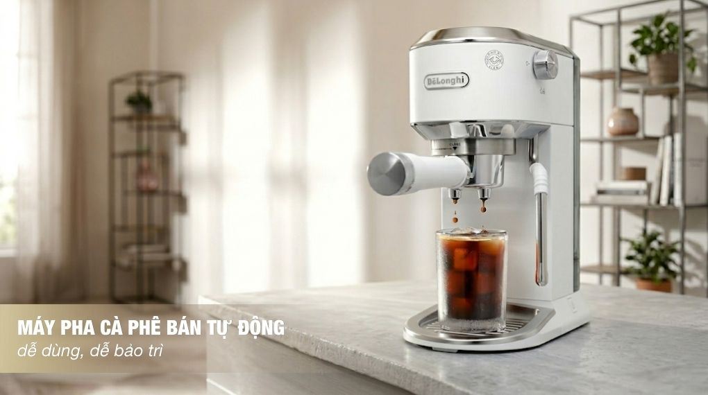 Bán tự động - Máy pha cà phê Delonghi EC890.WI
