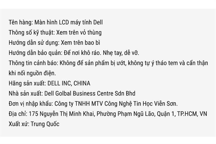 Dell 23.8 inch Full HD P2425H — ảnh 7