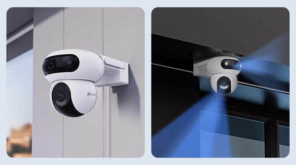 Camera IP Ngoài Trời 360 Độ 4MP Ezviz H90 Dual - Dễ dàng lưu trữ