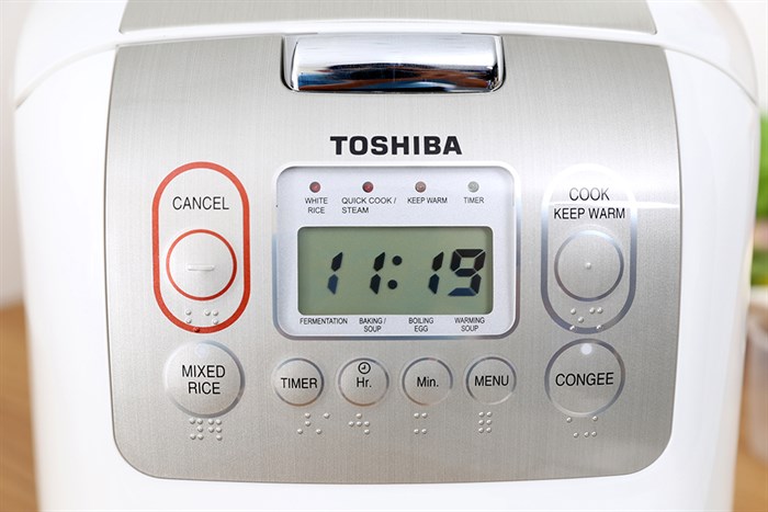 Nồi cơm điện tử Toshiba 1.8 lít RC-18NMFVN(WT) — ảnh 8
