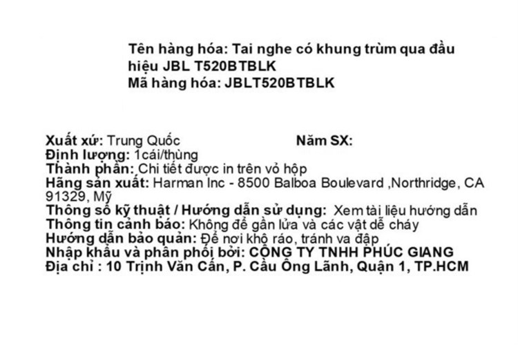 Chụp Tai JBL Tune 520BT — ảnh 9