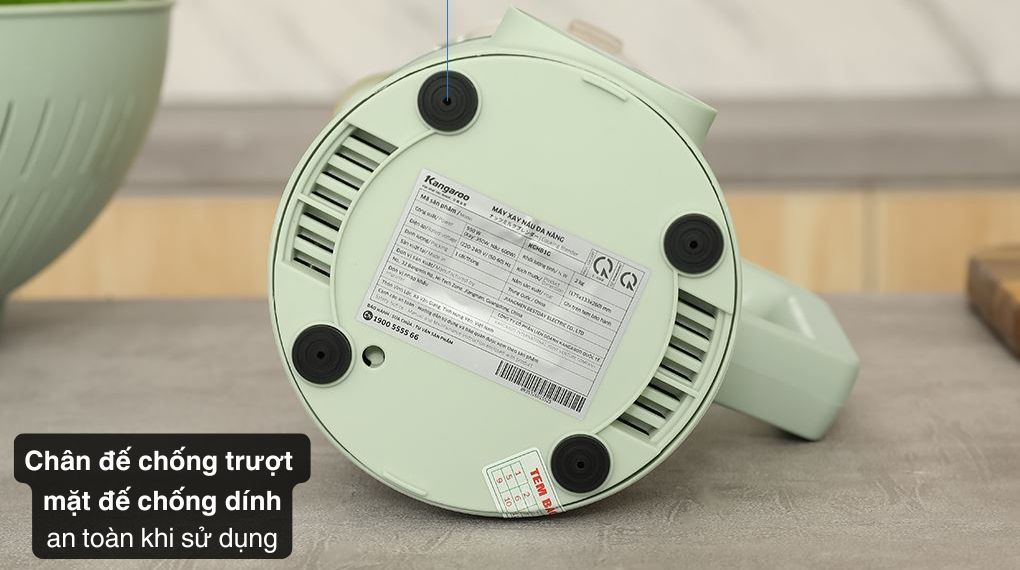 Máy xay sữa hạt đa năng Kangaroo KGHB1G - Chân đế