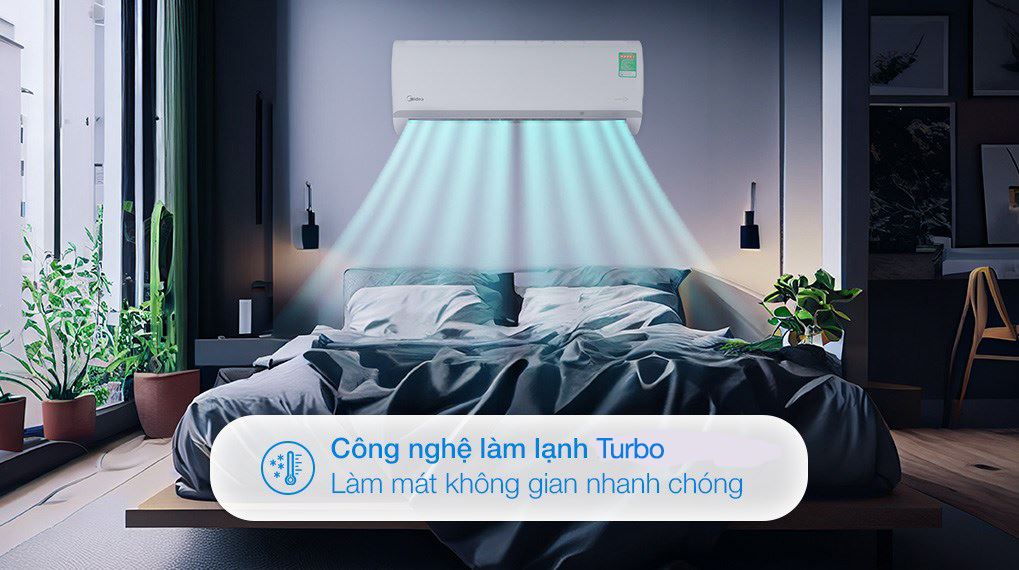 Máy lạnh Midea Inverter 1 HP MAFA-09CDN8 - Công nghệ làm lạnh