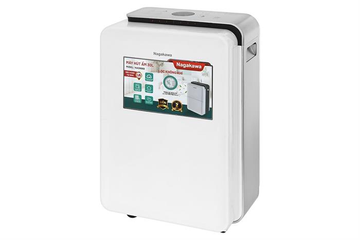 Máy hút ẩm kết hợp lọc không khí Nagakawa NAD8668 540W — ảnh 6