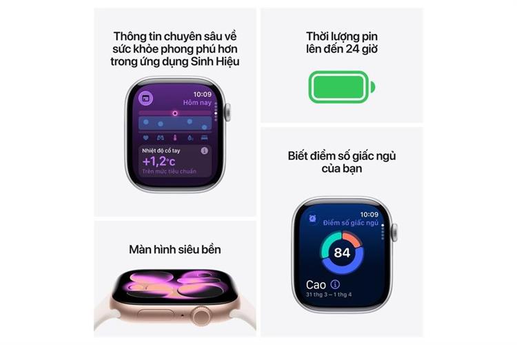 Apple Watch Series 11 GPS 42mm viền nhôm dây thể thao — ảnh 4