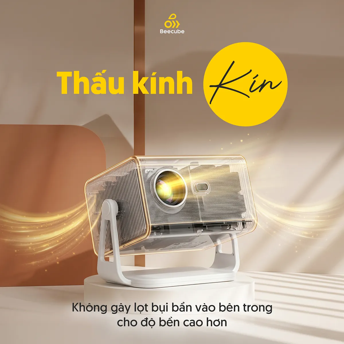 Máy chiếu mini Beecube X2 Max Gen 6 Netflix Full HD — ảnh 3