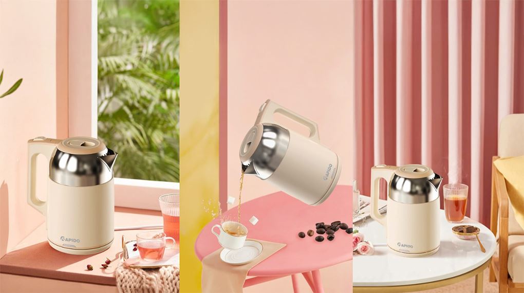 Thiết kế - Bình đun siêu tốc Rapido 2 lít RK2015-C