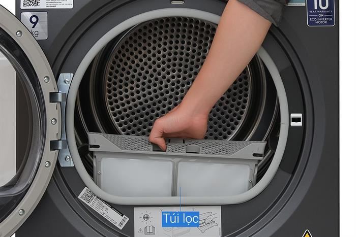 Máy sấy bơm nhiệt Electrolux 9 Kg EDH903R7SC — ảnh 8