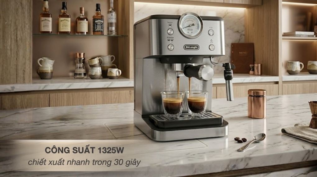 Công suất - Máy pha cà phê Delonghi EM450.M