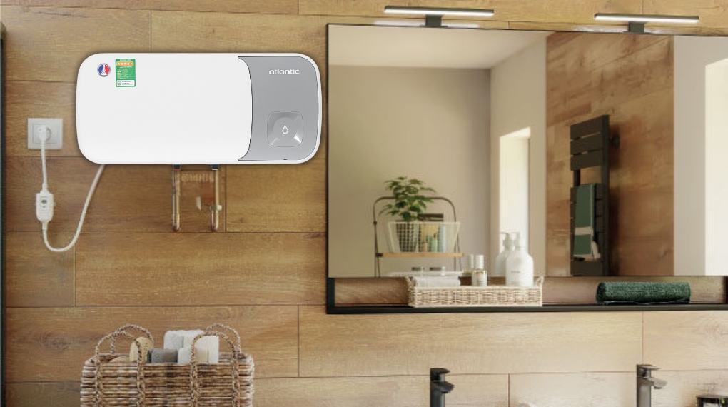 Máy nước nóng gián tiếp Atlantic 20 lít SWH 20H M-14 ESA SLIM 823044 - Thiết kế