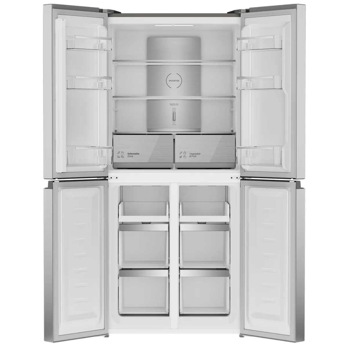Tủ lạnh Hitachi Multidoor 422L inverter 2026 (HR4N7462DSDXVN) — ảnh 4