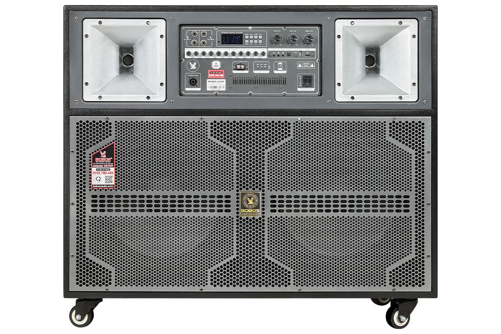 Loa kéo karaoke BOBOS BS-989 2500W - Công suất