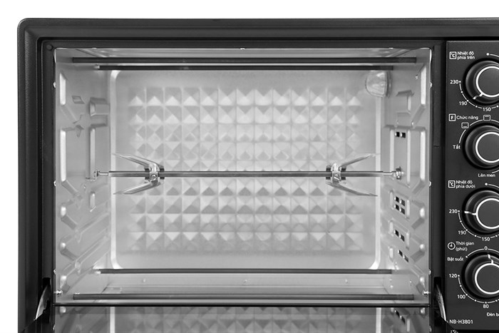 Lò nướng thùng Panasonic 1500W NB-H3801KRA 38 lít — ảnh 5