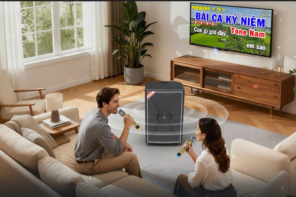 Loa kéo karaoke Dalton DA-15XPro - Thiết kế