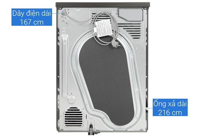 Máy sấy bơm nhiệt LG 10.5 Kg DVHP50B — ảnh 10