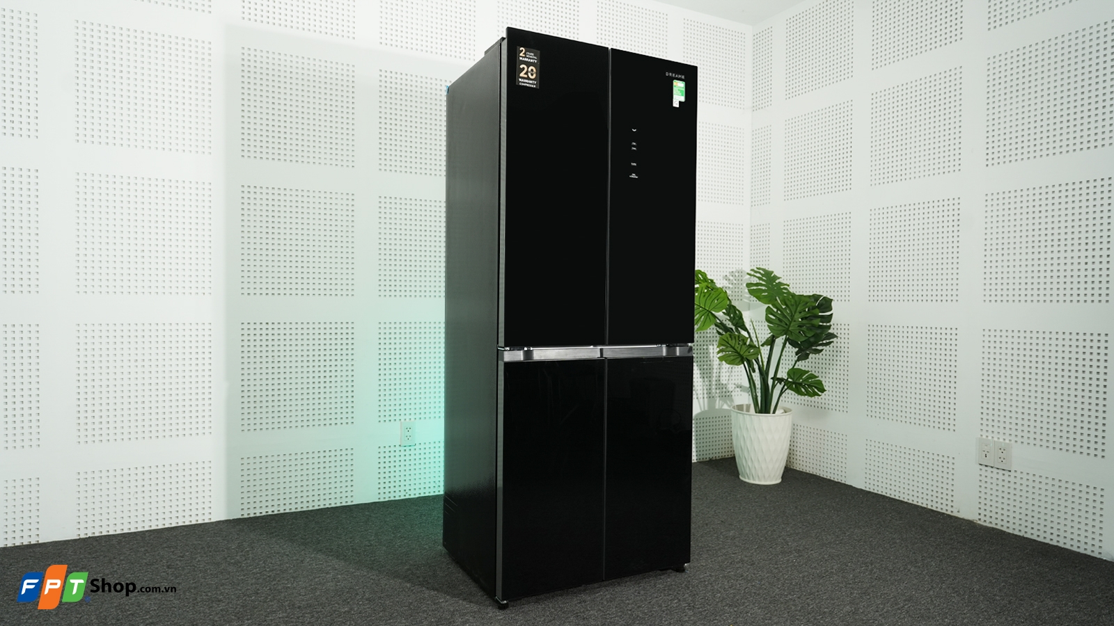 Tủ lạnh Multi door Dreame Inverter 430 lít DRC430WGB3VN — ảnh 4