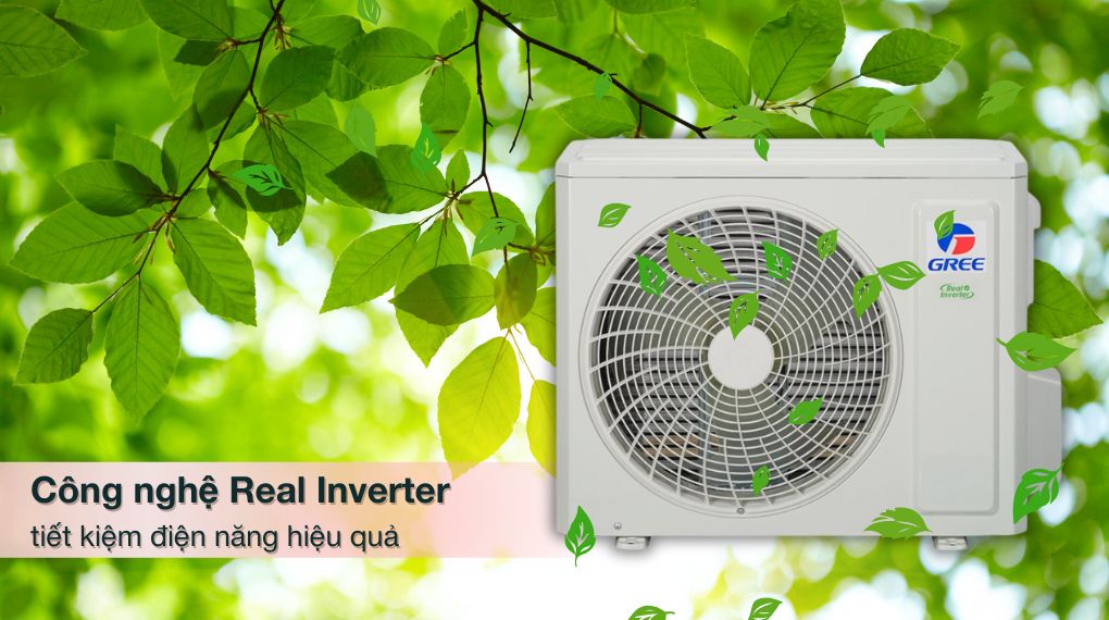 Máy lạnh Gree Inverter 1 HP BD9CI - Công nghệ tiết kiệm điện