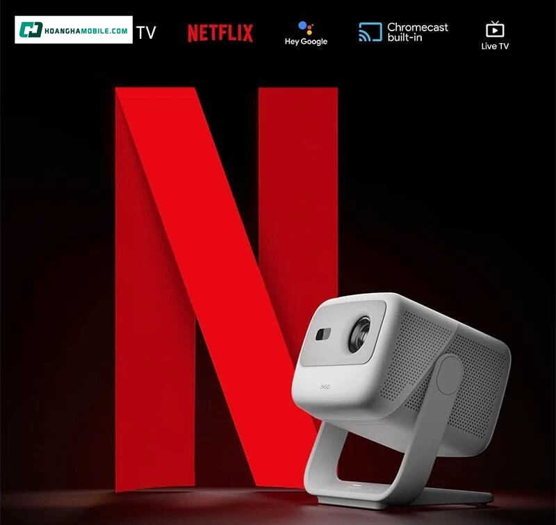 Máy chiếu thông minh JMGO N1S Nano với hệ điều hành Google TV - Trung tâm giải trí đa phương tiện