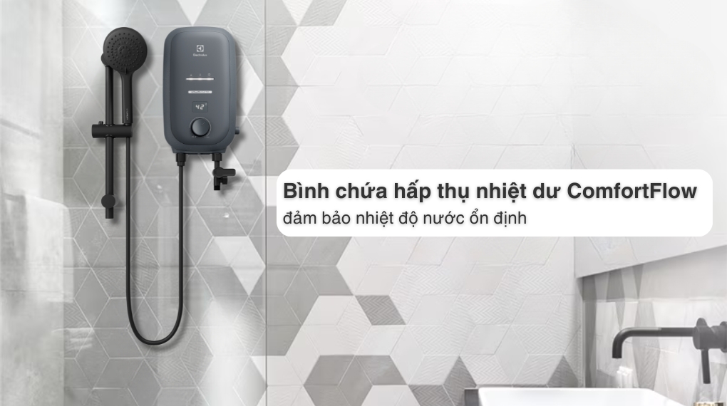 Máy nước nóng trực tiếp Electrolux 4500W EWE451RB-G6 - Tiện ích