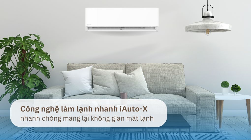 Máy lạnh Panasonic Inverter 1 HP CU/CS-U9BKH-8 - Công nghệ làm lạnh