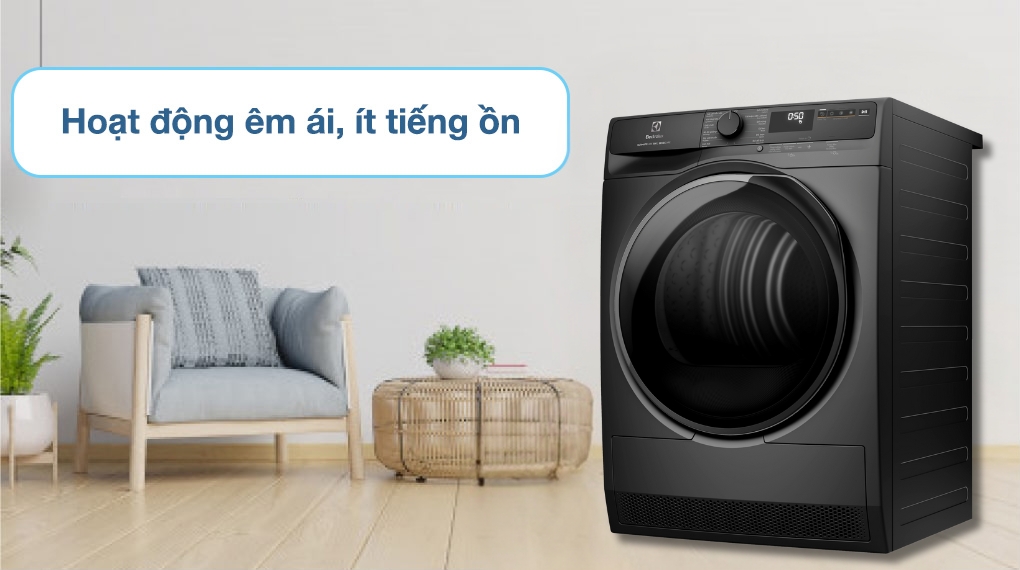 Máy sấy bơm nhiệt Electrolux UltimateCare 8 kg EDH803J5SC - Động cơ - Công nghệ tiết kiệm điện