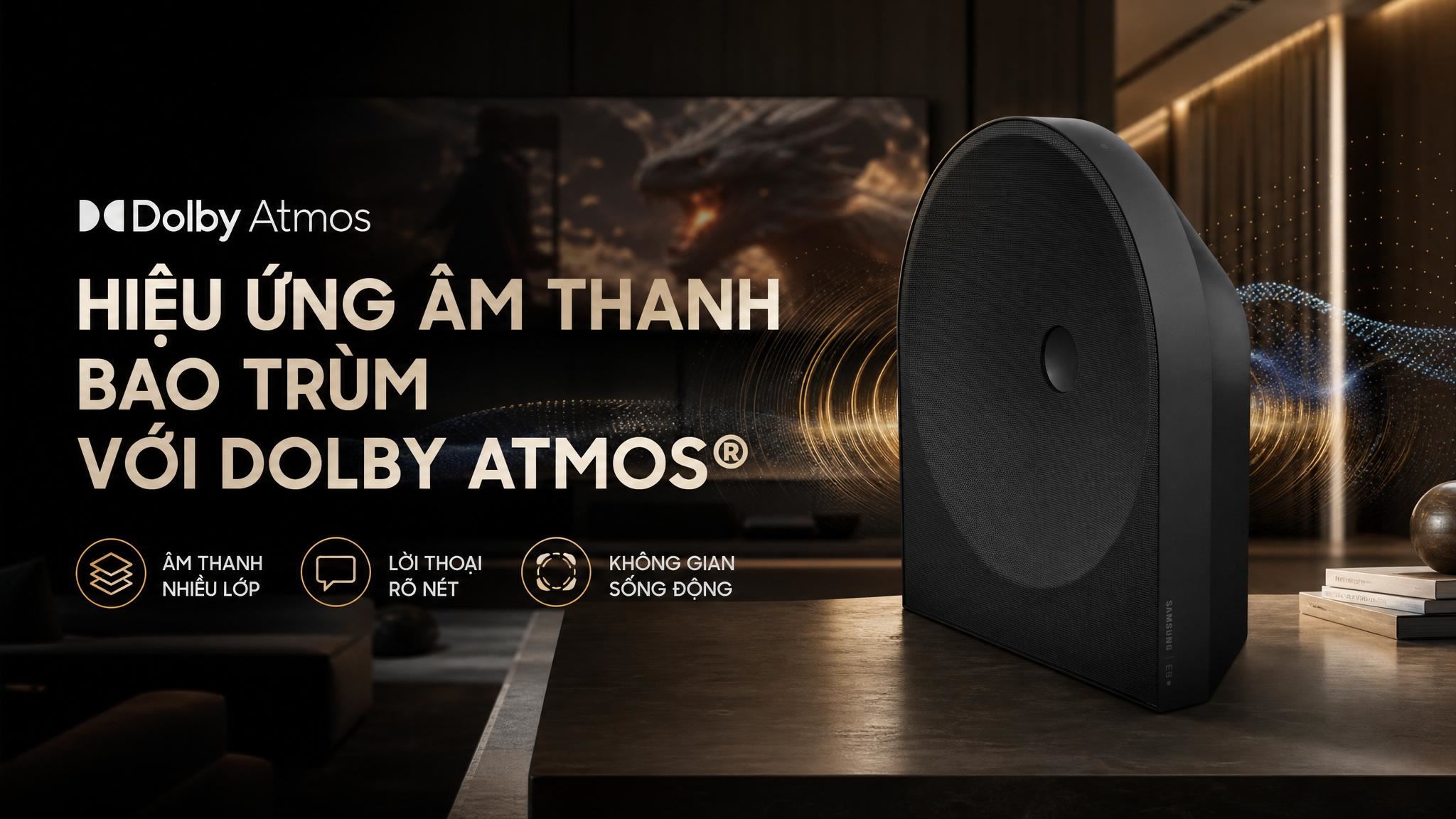 Loa Samsung Music Studio HW-LS50H/XV 70W - Dolby Atmos
