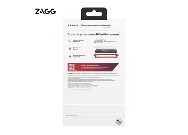Kính dán màn hình ZAGG Plus Edge Samsung S26 Ultra — ảnh 7
