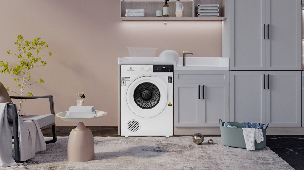 Thiết kế - Máy sấy thông hơi Electrolux UltimateCare 8 kg EDV804H3WC