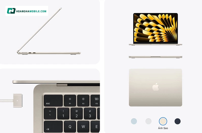 Hoàng Hà Mobile chính thức phân phối MacBook Air M5 16GB/1TB với nhiều chính sách ưu đãi