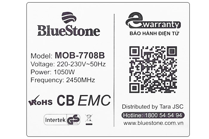 Lò vi sóng BlueStone MOB-7708B — ảnh 10