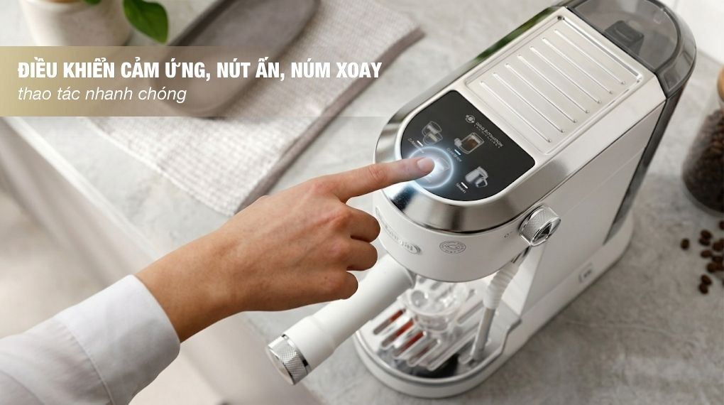 Bảng điều khiển - Máy pha cà phê Delonghi EC890.WI