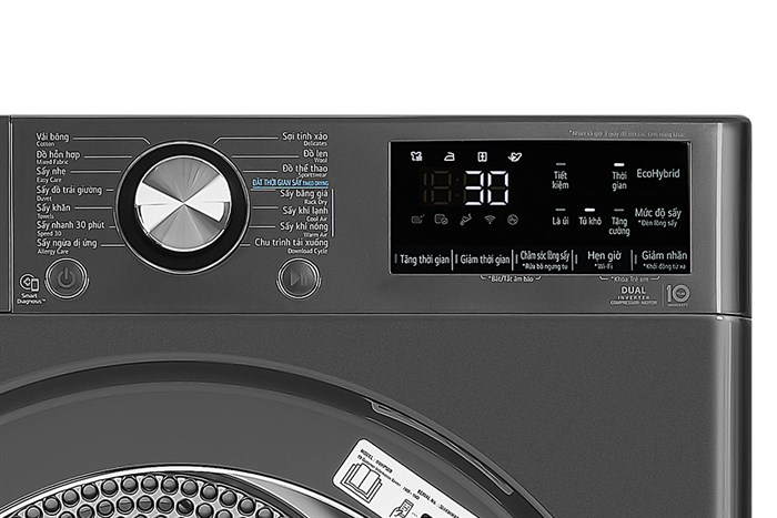 Máy sấy bơm nhiệt LG 10.5 Kg DVHP50B — ảnh 5