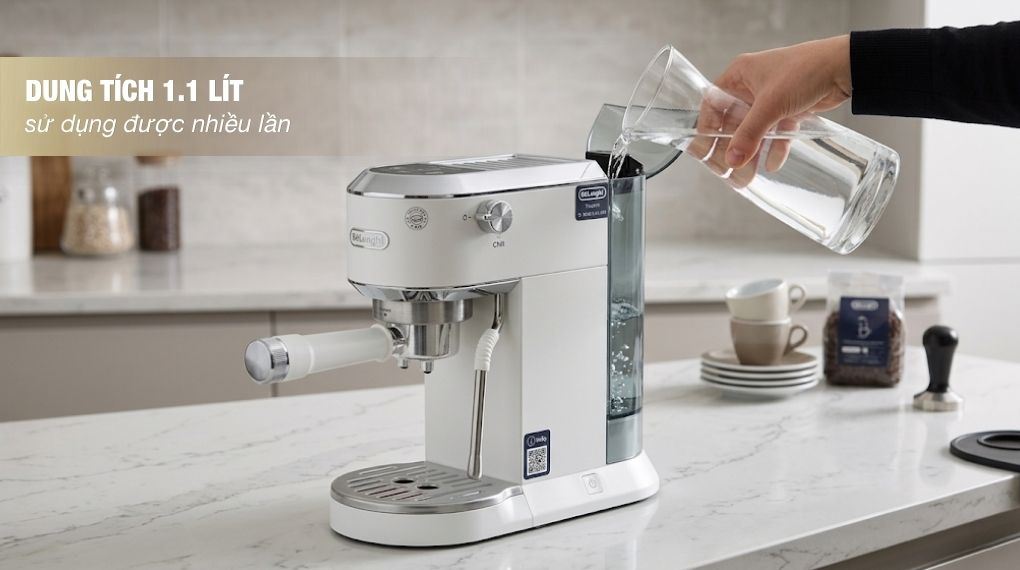Dung tích - Máy pha cà phê Delonghi EC890.WI