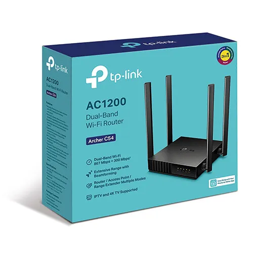 Router Wifi TP-Link Archer C54 băng tần kép AC1200 — ảnh 5