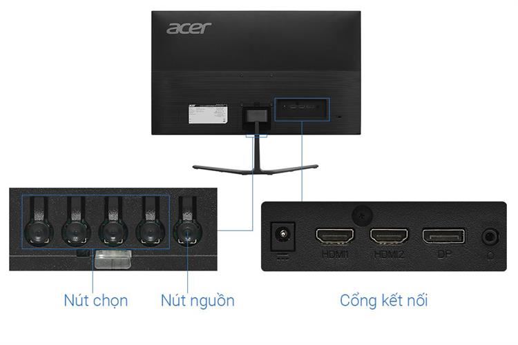 Acer Gaming Nitro 23.8 inch Full HD KG240Y X1 — ảnh 7