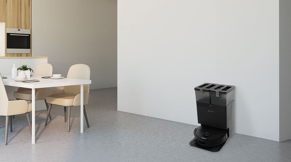 Thiết kế - Robot hút bụi lau nhà Ecovacs T30C - Đen